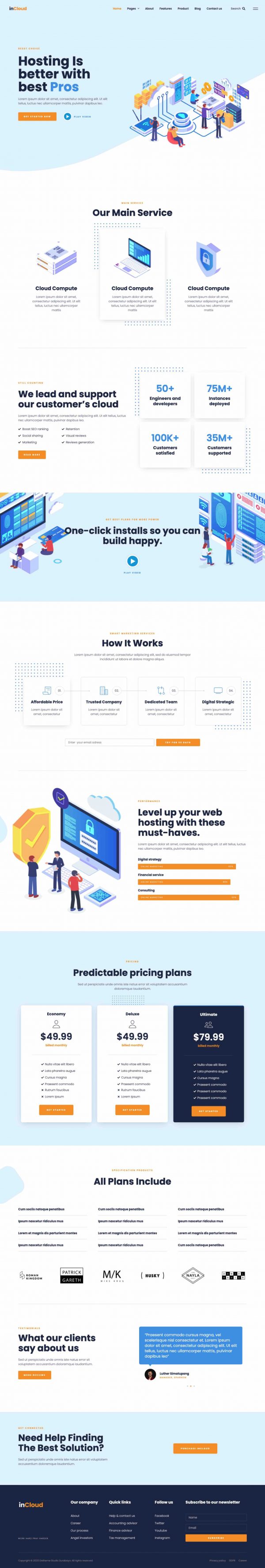 Homepage creative direction